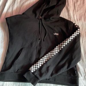 Vans cropped hoodie 🤍
